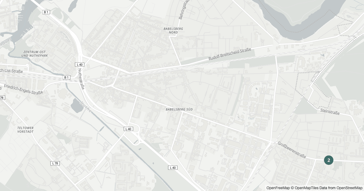 Polizeimeldungen Babelsberg Süd — Karte Karte mit 15 Polizeimeldungen aus Babelsberg Süd (Potsdam) aus den letzten 90 Tagen