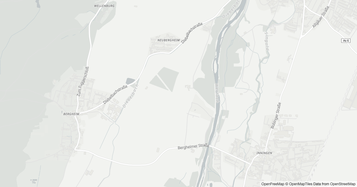 Polizeimeldungen Bergheim — Karte Karte mit 7 Polizeimeldungen aus Bergheim (Augsburg) aus den letzten zwölf Monaten