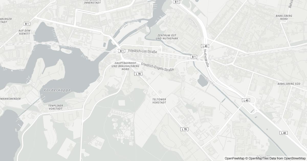 Polizeimeldungen Hauptbahnhof und Brauhausberg Nord — Karte Karte mit 3 Polizeimeldungen aus Hauptbahnhof und Brauhausberg Nord (Potsdam) aus den letzten zwölf Monaten