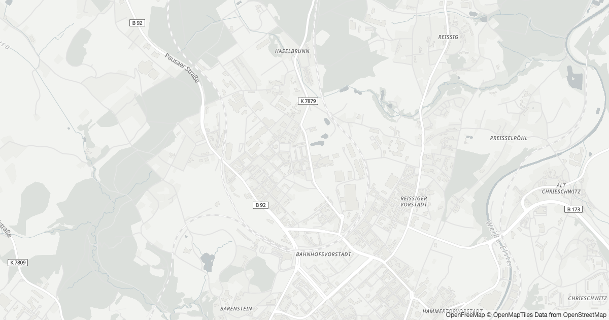 Polizeimeldungen Jößnitz — Karte Karte mit 1 Polizeimeldungen aus Jößnitz (Plauen) aus den letzten zwölf Monaten