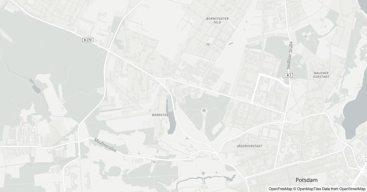 Karte mit 12 Polizeimeldungen aus Nauener Vorstadt (Potsdam) aus den letzten zwölf Monaten