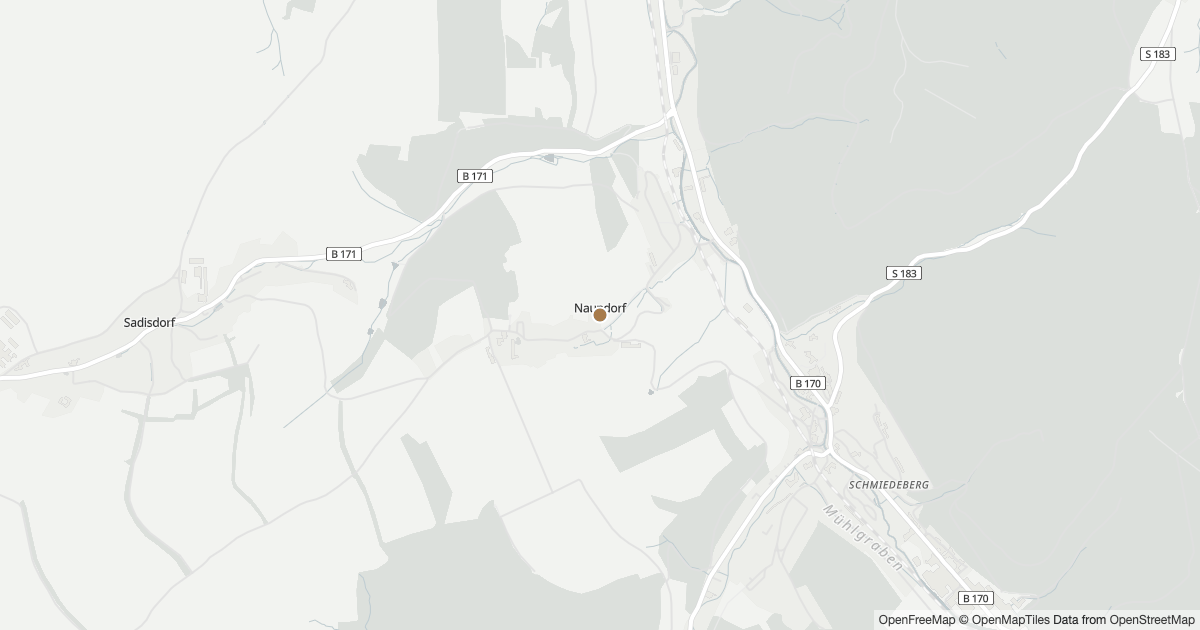 Polizeimeldungen Naundorf — Karte Karte mit 3 Polizeimeldungen aus Naundorf (Dippoldiswalde) aus den letzten zwölf Monaten