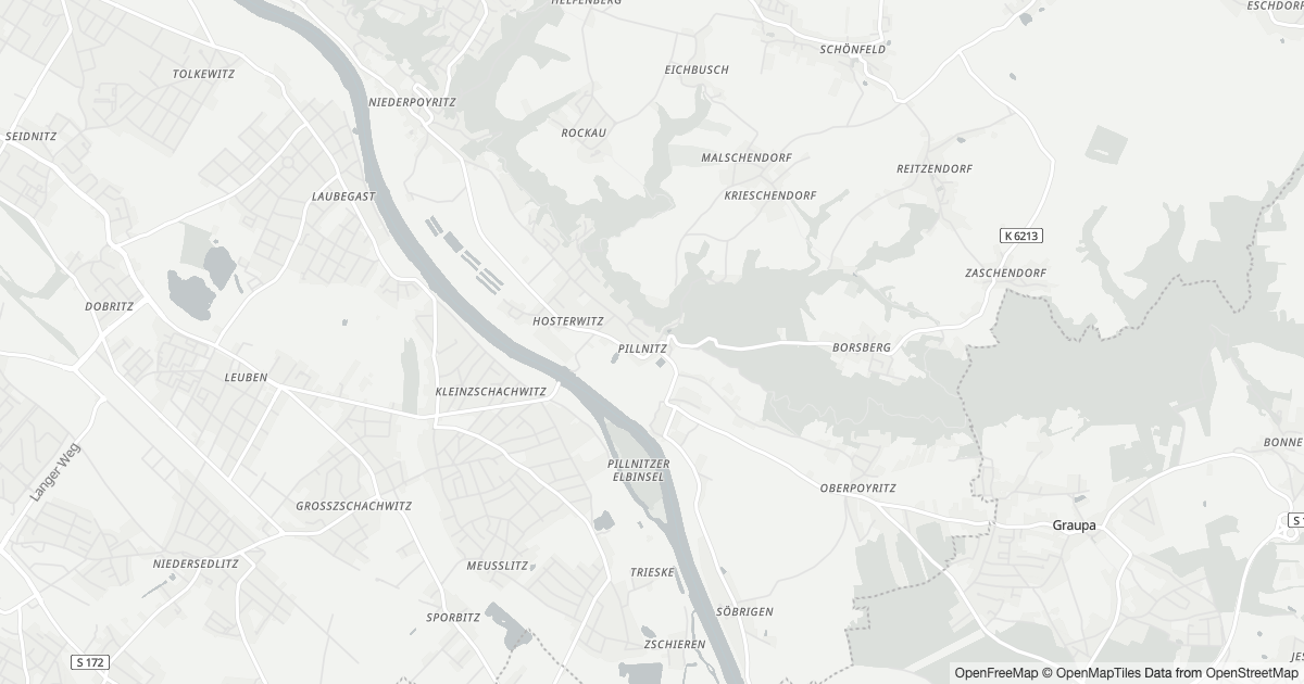 Polizeimeldungen Pillnitz — Karte Karte mit 4 Polizeimeldungen aus Pillnitz (Dresden) aus den letzten zwölf Monaten
