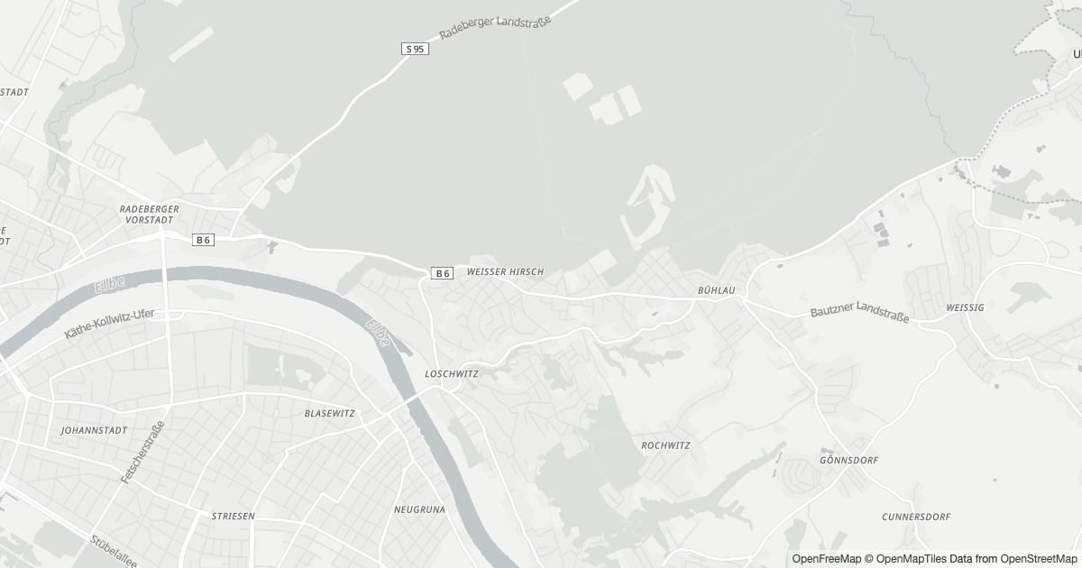 Polizeimeldungen Weißer Hirsch — Karte Karte mit 7 Polizeimeldungen aus Weißer Hirsch (Dresden) aus den letzten zwölf Monaten