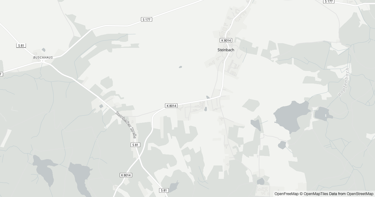 Polizeimeldungen Steinbach — Karte Karte mit 2 Polizeimeldungen aus Steinbach (Moritzburg) aus den letzten zwölf Monaten