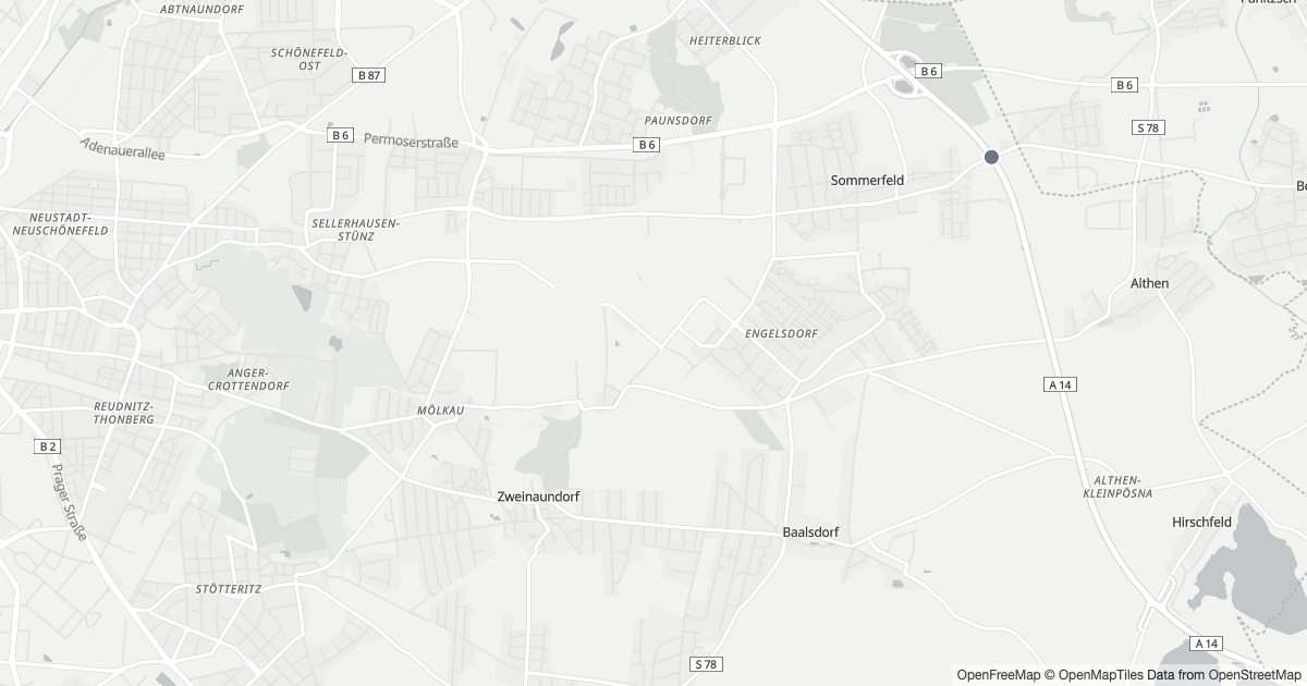 Polizeimeldungen Engelsdorf — Karte Karte mit 12 Polizeimeldungen aus Engelsdorf (Leipzig) aus den letzten zwölf Monaten